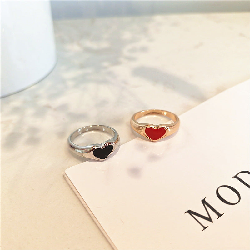 Womens Geometric Ring Hollow Metal Alloy Ring With Gems Electroplated Fashion Ring Elegant Design Party Trends