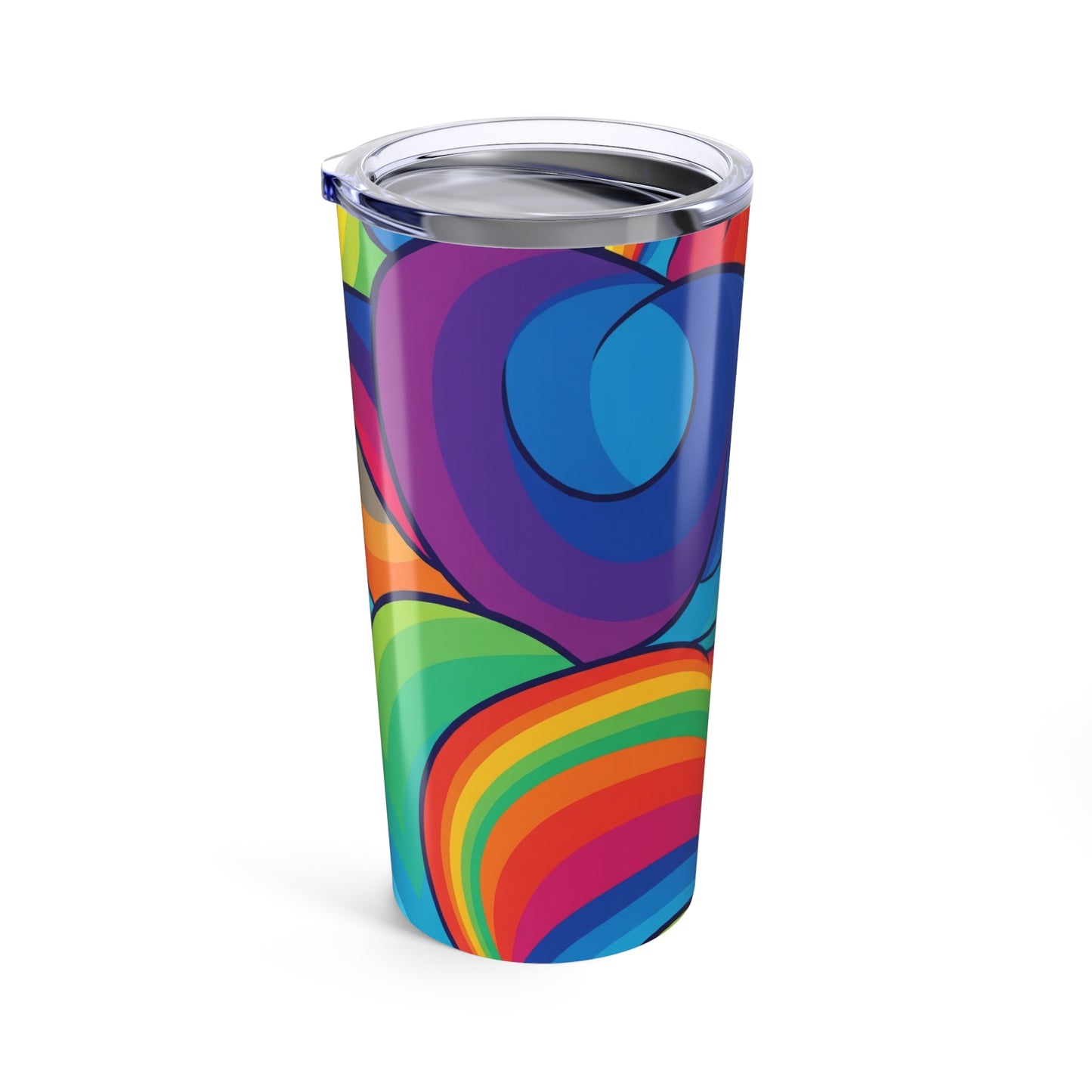 20 Oz Stainless Steel Tumbler With Double Wall Vacuum Insulation Spill Resistant BPA Free For Hot And Cold