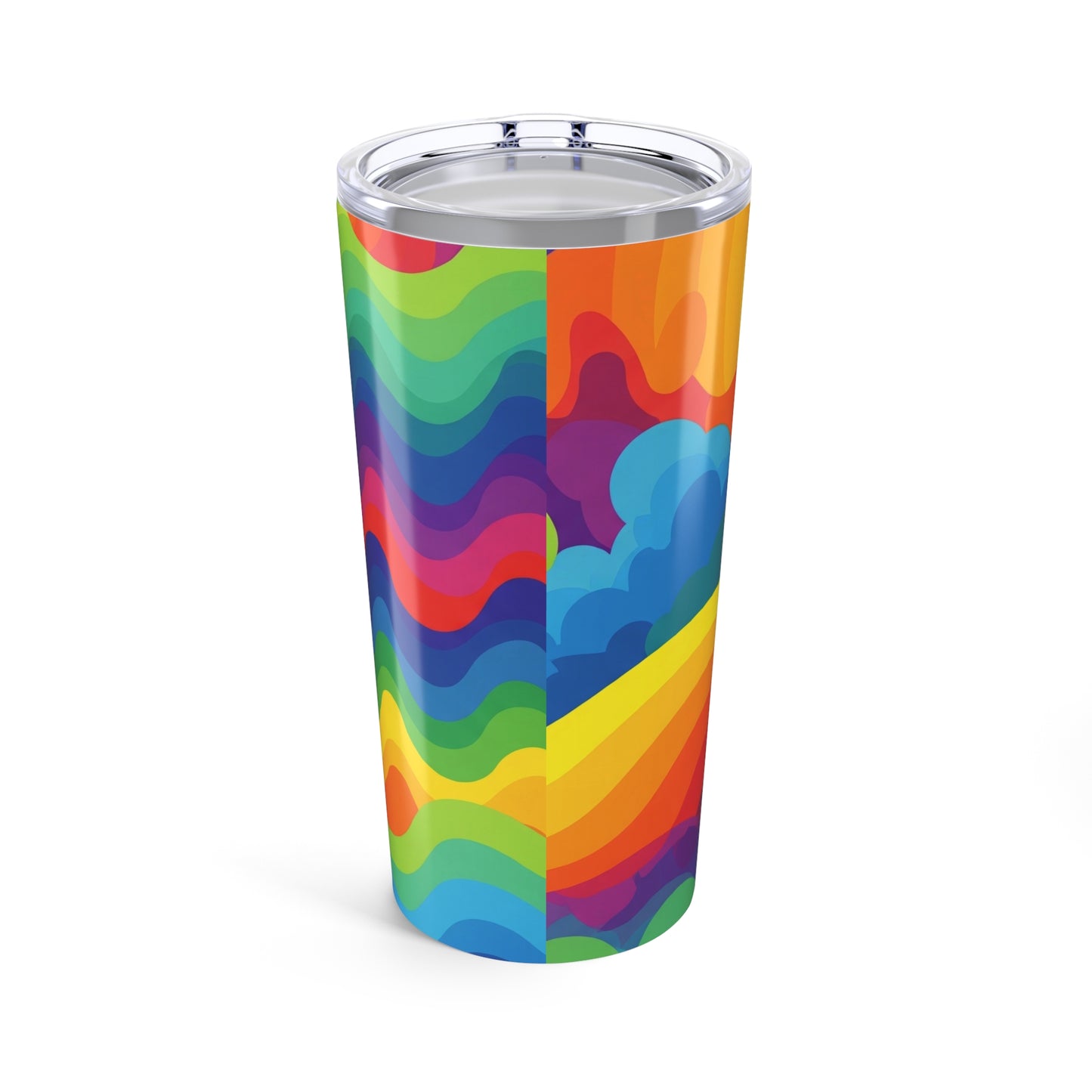 20oz Stainless Steel Tumbler With Double Wall Vacuum Insulation For Hot And Cold Beverages Leak Proof Durable