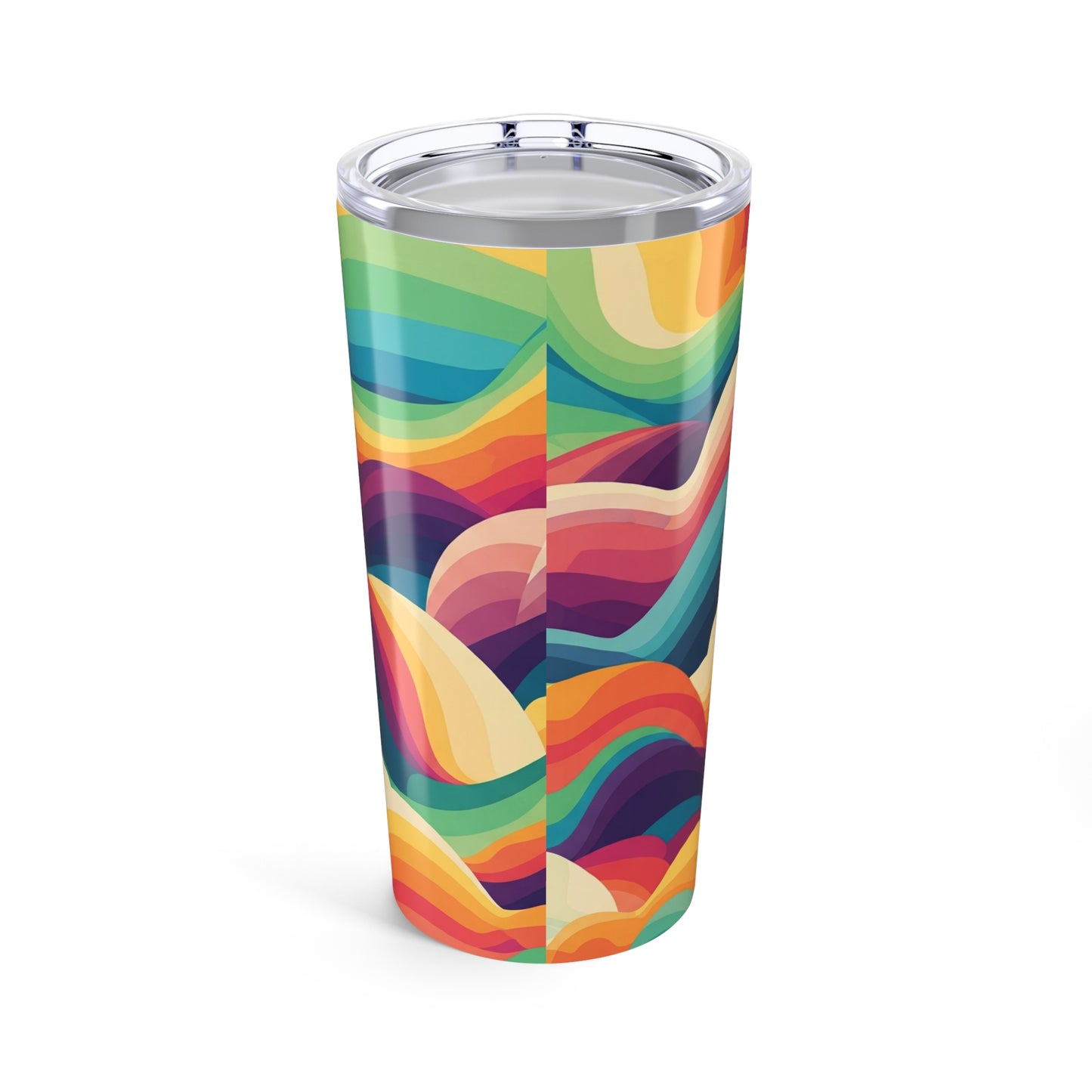 20oz Stainless Steel Tumbler With Graphic Double Wall Vacuum Insulation For Hot Or Cold Beverages Dishwasher Safe