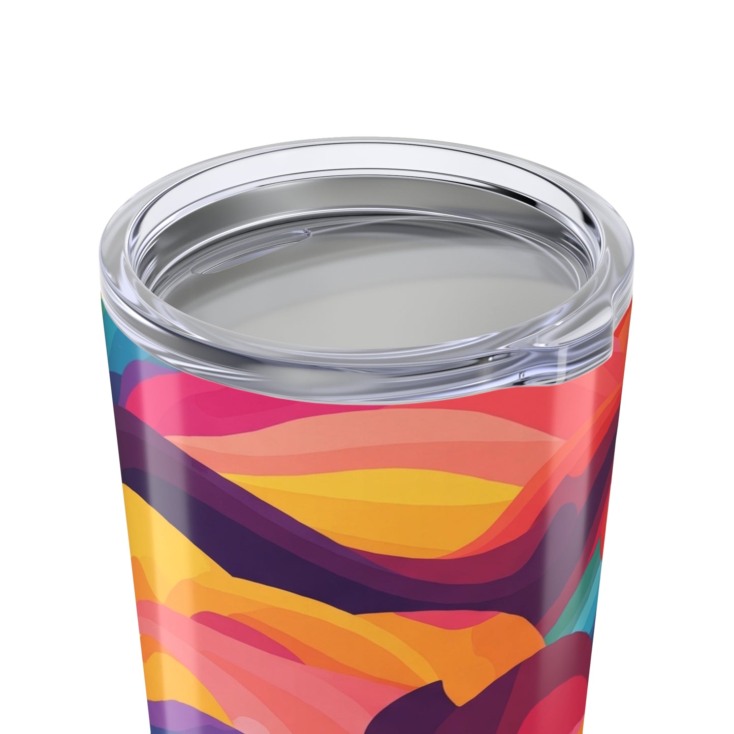 20oz Stainless Steel Mug With Double Wall Insulation Spill Resistant Durable Printed Design For Hot Or Cold Drinks