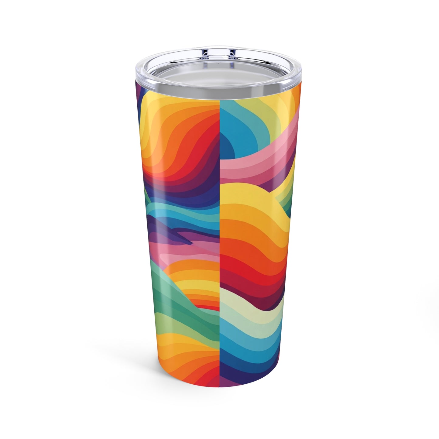 20oz Stainless Steel Printed Tumbler With Dual Wall Vacuum Insulation Leak Proof BPA Free Durable Hot And Cold