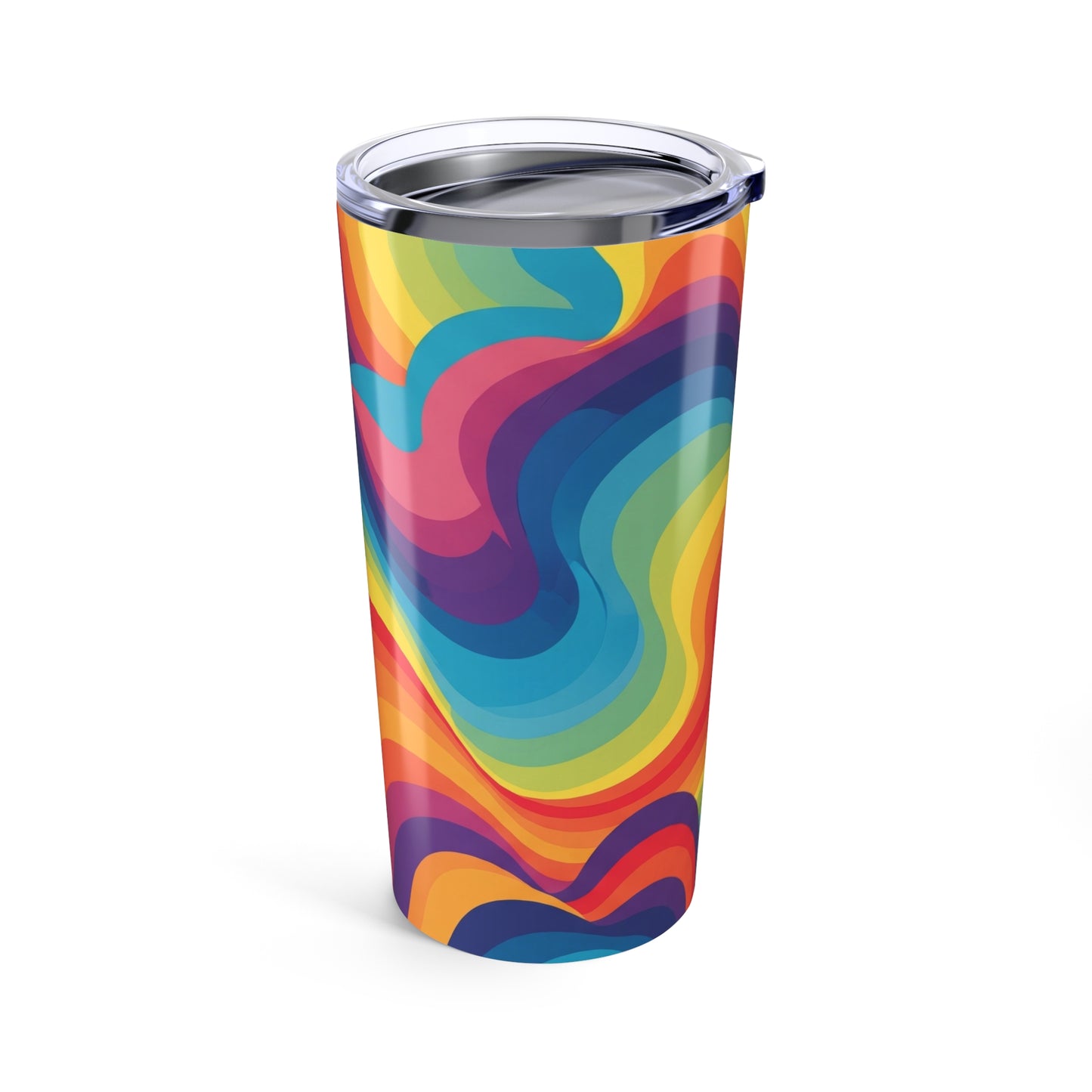 20oz Stainless Steel Coffee Cup With Double Wall Vacuum Insulation BPA Free Leak Proof Durable Printed Finish No