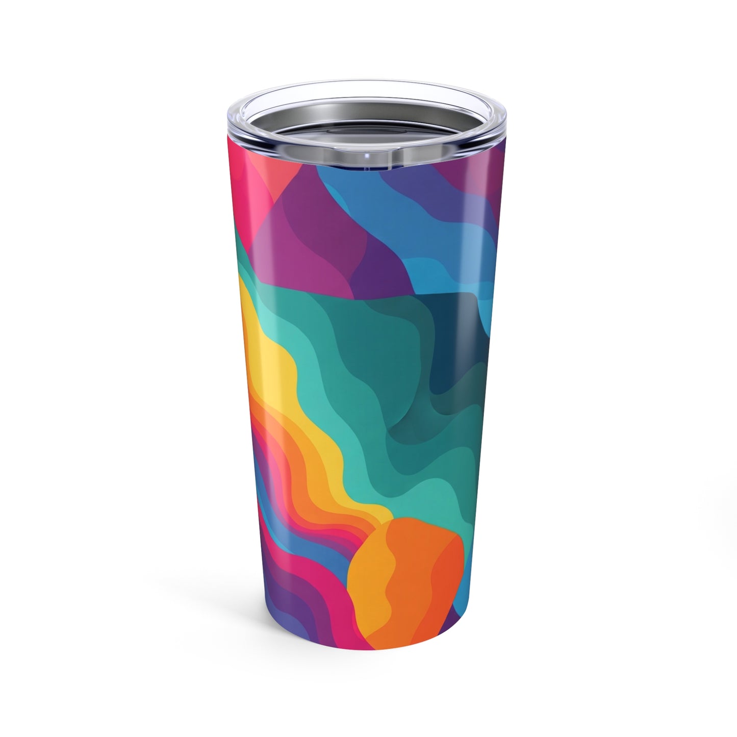 20oz Stainless Steel Tumbler With Double Wall Vacuum Insulation Leak Proof Travel Mug For Hot Or Cold Drinks