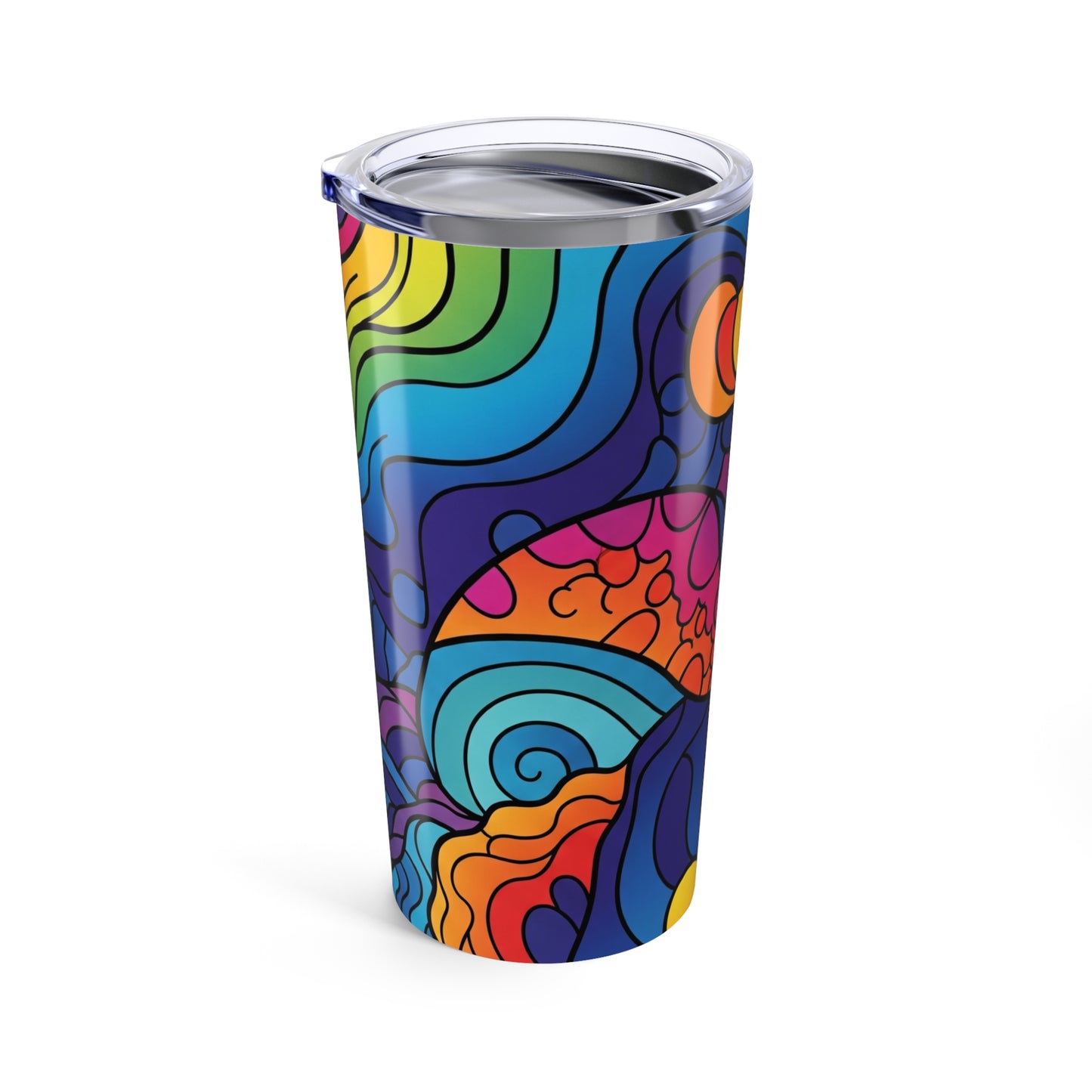 20Oz Stainless Steel Travel Mug With Double Wall Vacuum Insulation Leak Proof Lid Dishwasher Safe Durable