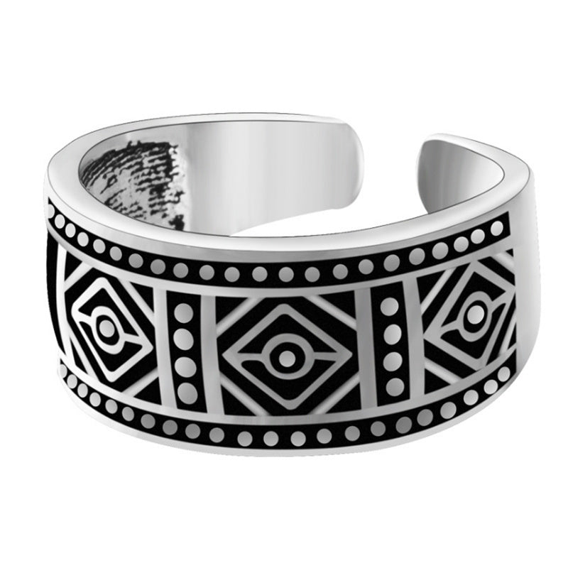 Mens Geometric Copper Ring Vintage Design For Advertising Promotions And Gift Giving Jewelry For Gift Promotions Now