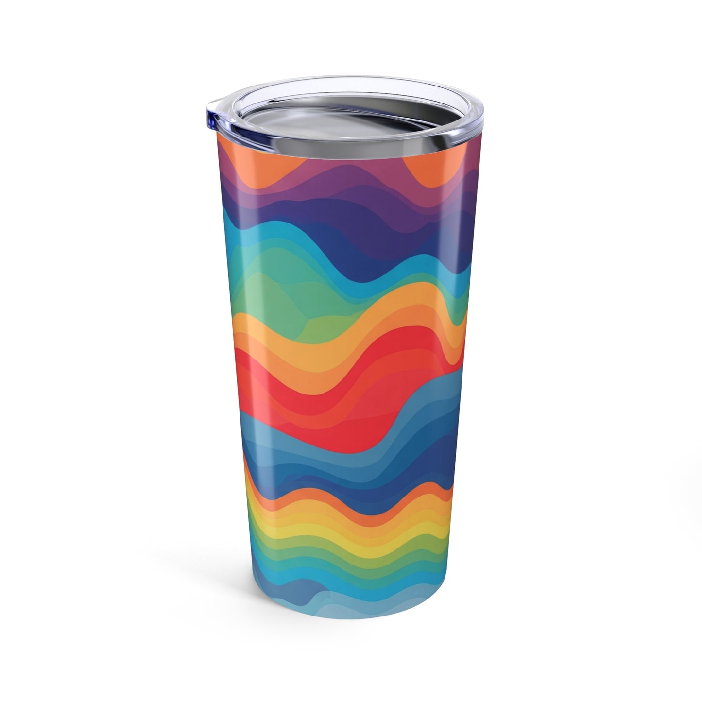20 Ounce Stainless Steel Tumbler With Double Wall Vacuum Insulation Leak Proof BPA Free Design Hot Cold Travel Mug