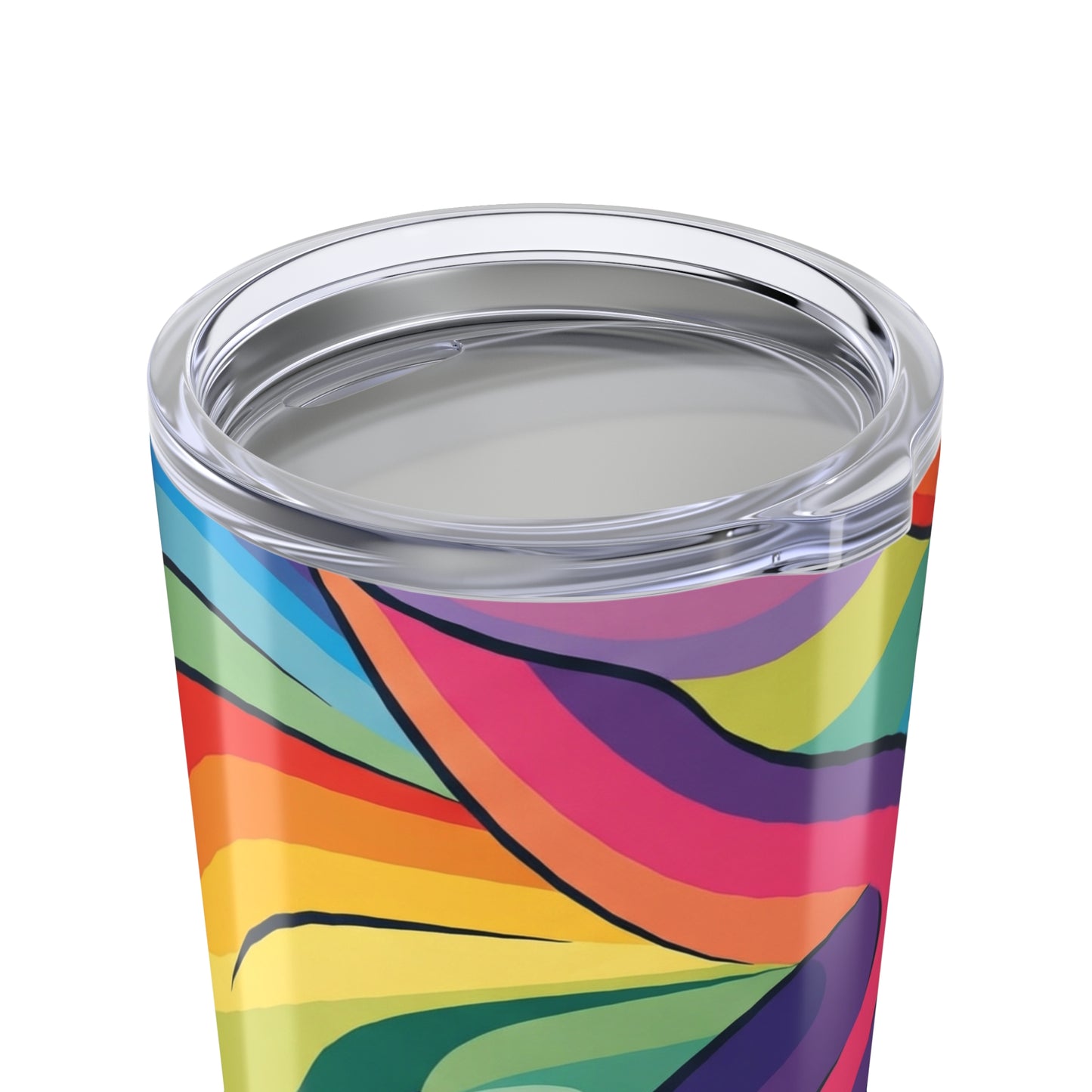 20Oz Stainless Steel Tumbler With Double Wall Vacuum Insulation Leak Proof BPA Free Printed Travel Mug With Lid