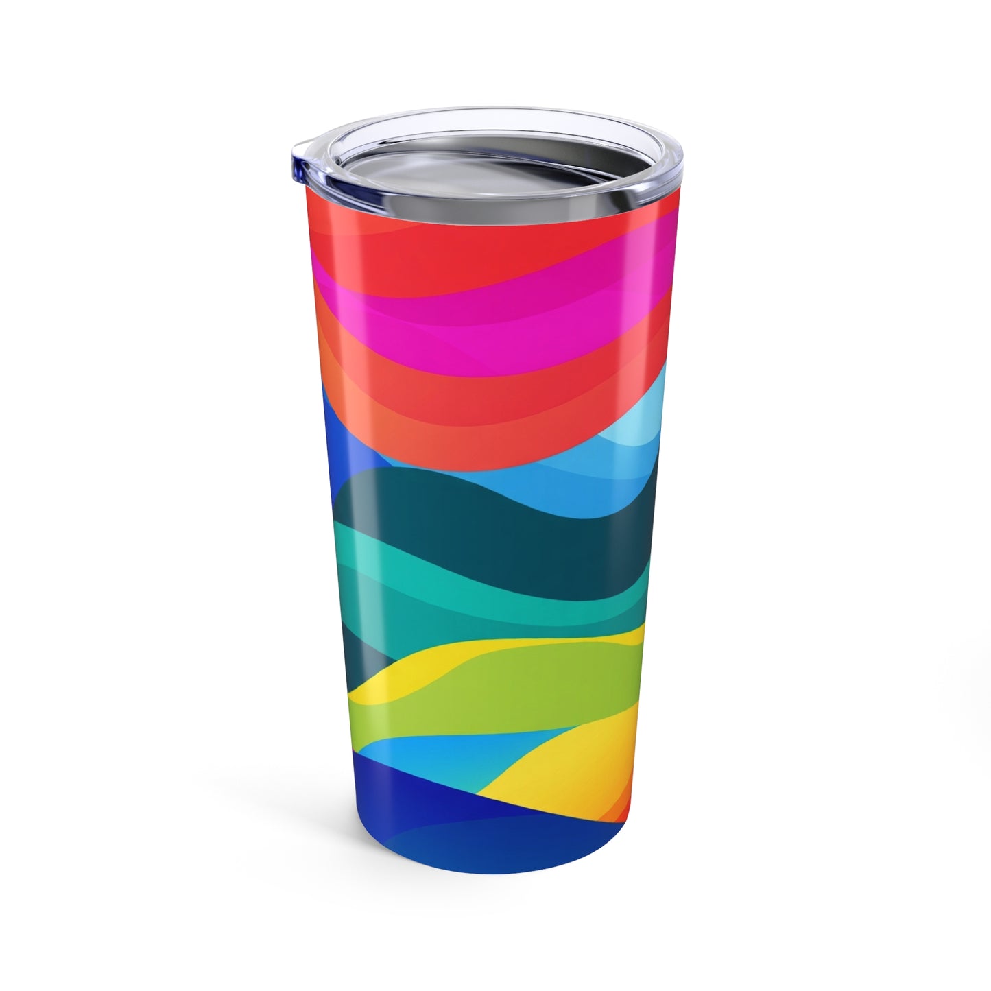 20Oz Stainless Steel Tumbler With Double Wall Vacuum Insulation Spill Resistant Dishwasher Safe For Hot And Cold