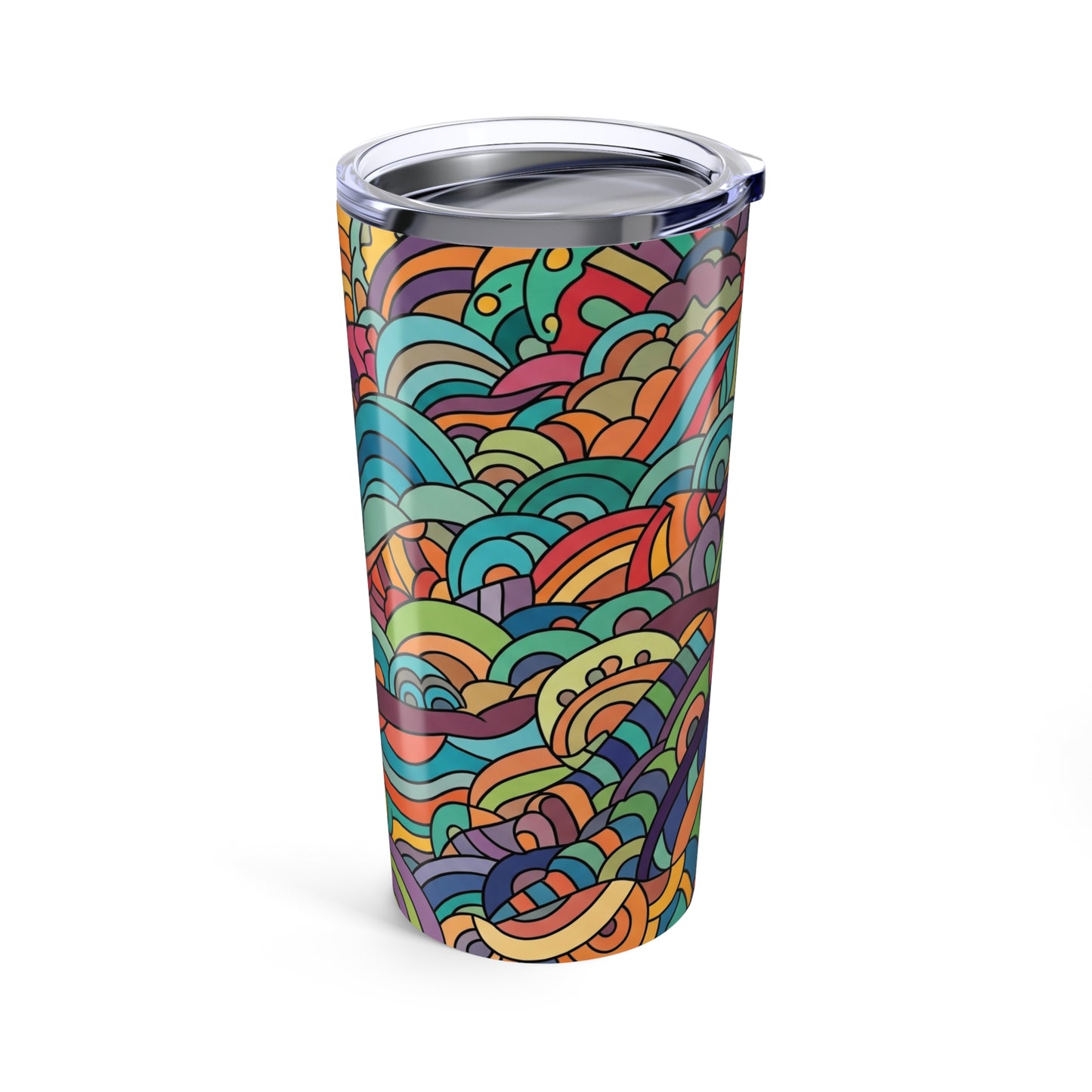 20 Oz Stainless Steel Tumbler With Double Wall Vacuum Insulation Leak Proof Design For Hot And Cold Beverages