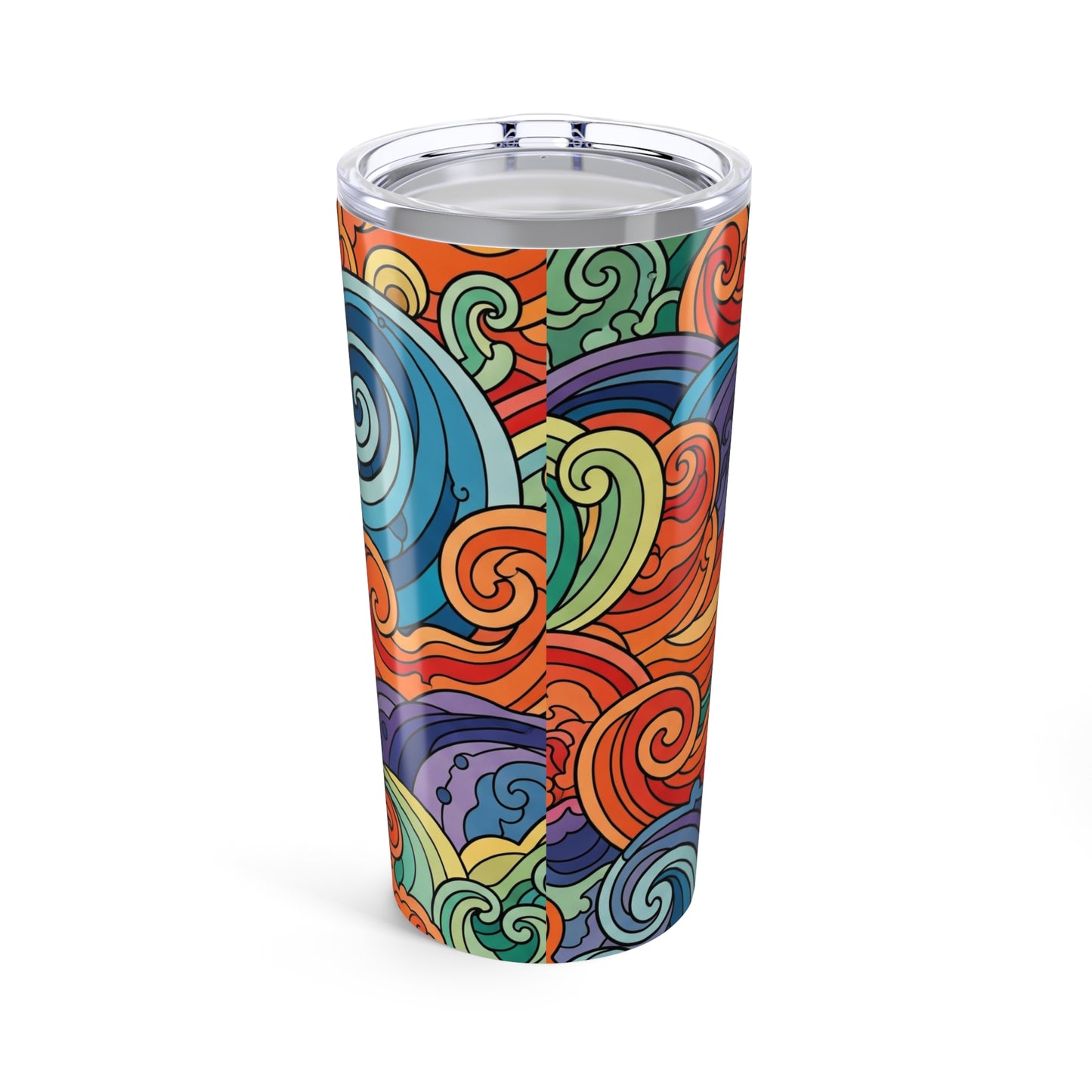 20Oz Stainless Steel Travel Tumbler With Double Wall Vacuum Insulation Spill Resistant Keeps Drinks Hot Or Cold