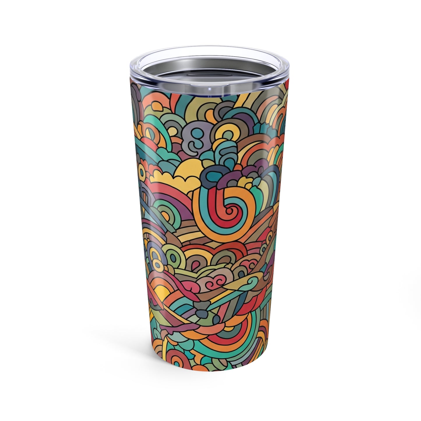 20 Oz Stainless Steel Tumbler Double Wall Vacuum Insulated Leak Proof Travel Mug With Lid For Hot Drinks