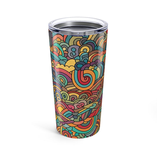 20 Oz Stainless Steel Tumbler Double Wall Vacuum Insulated Leak Proof Travel Mug With Lid For Hot Drinks