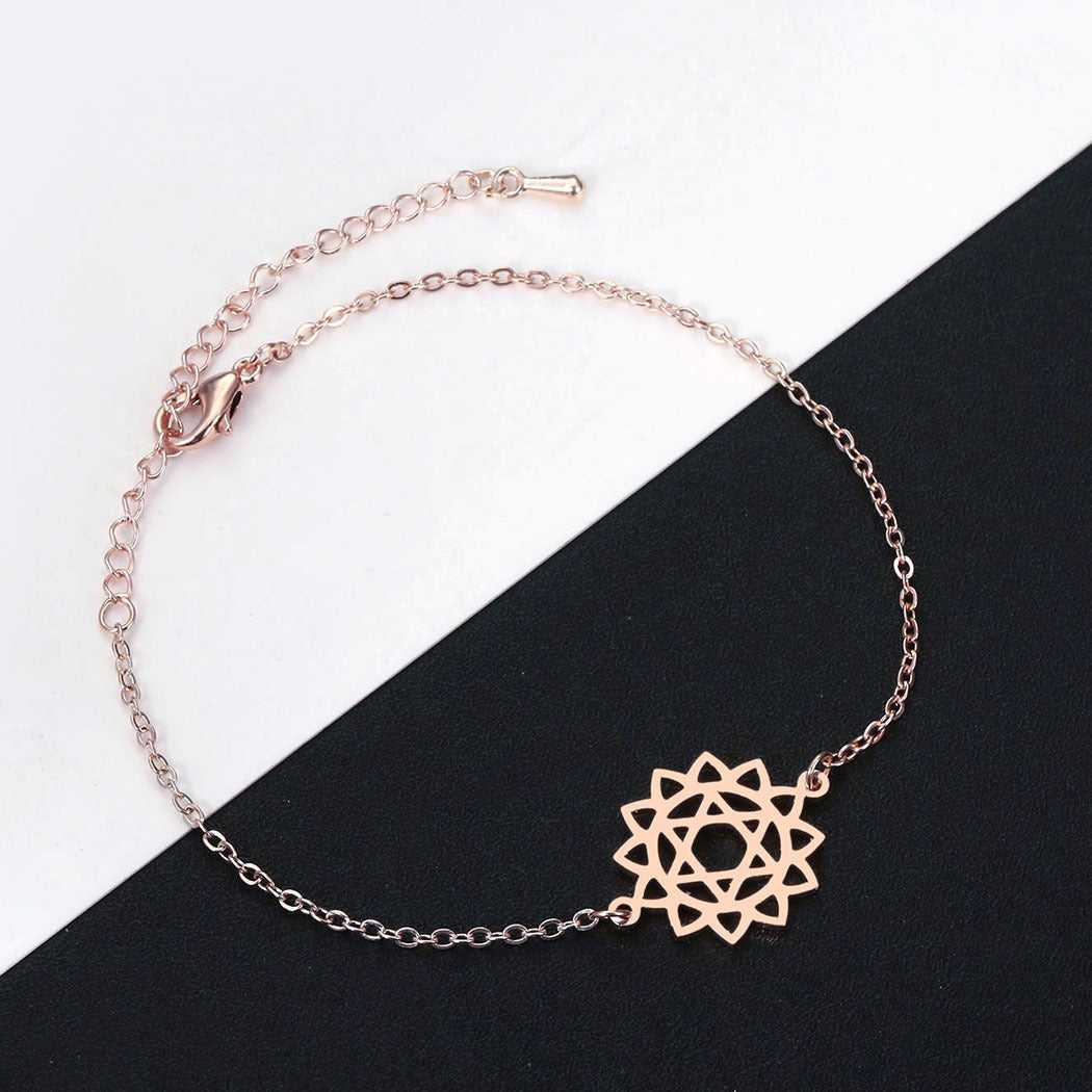Giraffe Stainless Steel Bracelet Mother And Baby Giraffe Bangle Geometric Simple Design Gift For Mom Gold Silver