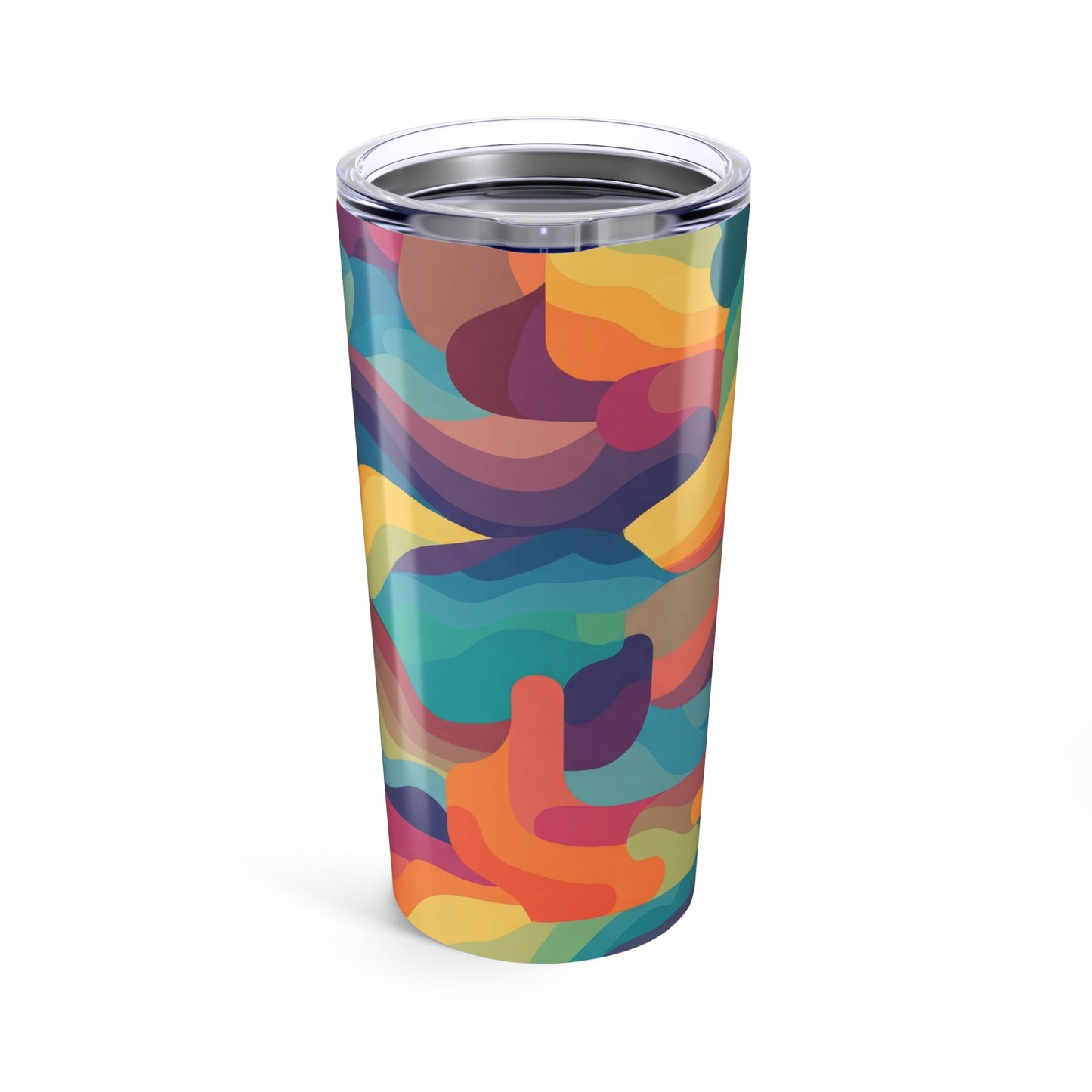 20oz Stainless Steel Travel Mug With Double Wall Vacuum Insulation And Leak Proof Lid For Hot Or Cold Beverages