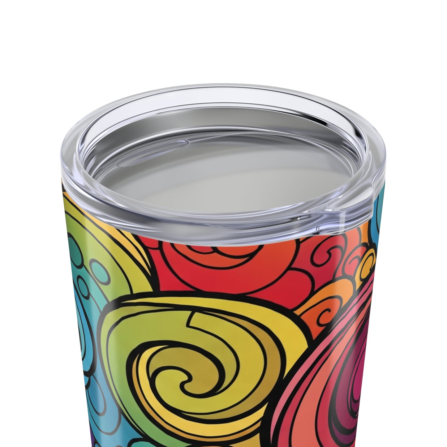 20oz Stainless Steel Travel Mug With Double Wall Vacuum Insulation Leak Proof Printed Coffee Cup For Hot And Cold