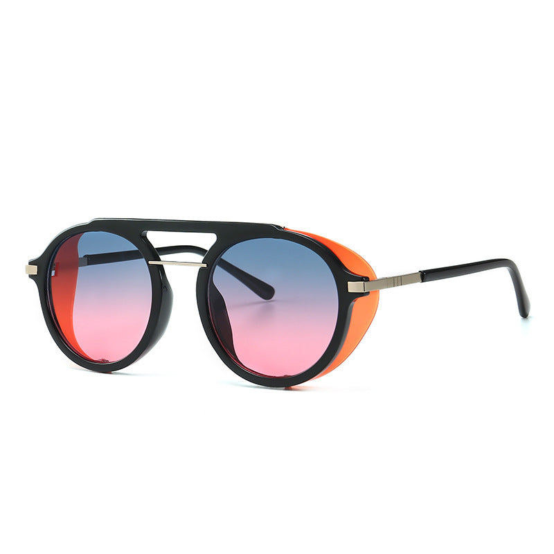 Vintage Style Sunglasses With UV400 Protection Plastic Frame Resin Lenses For Women And Men Driving Daily Wear