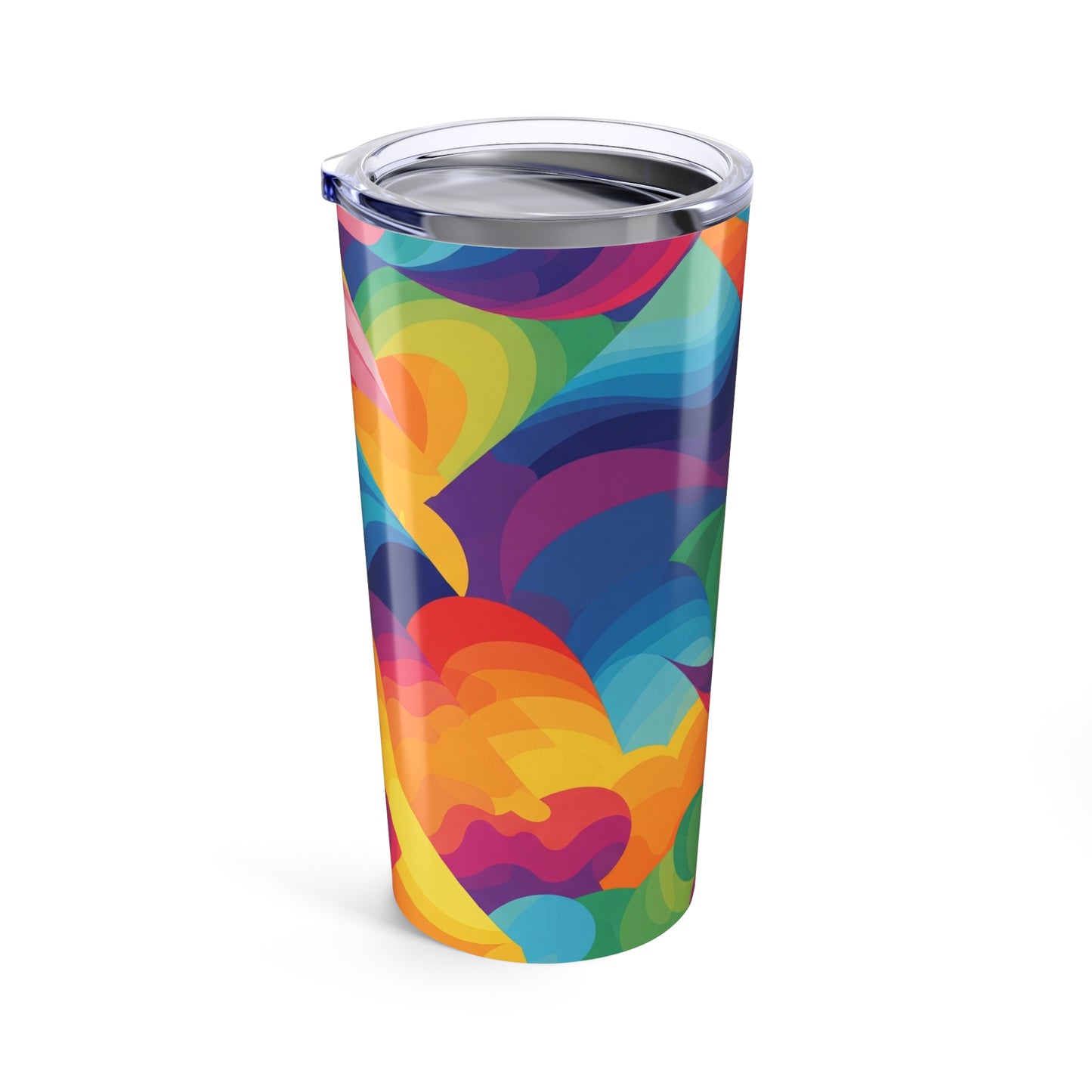20oz Stainless Steel Travel Mug With Double Wall Insulation Leak Proof Thermal Design And Printed Design For Hot