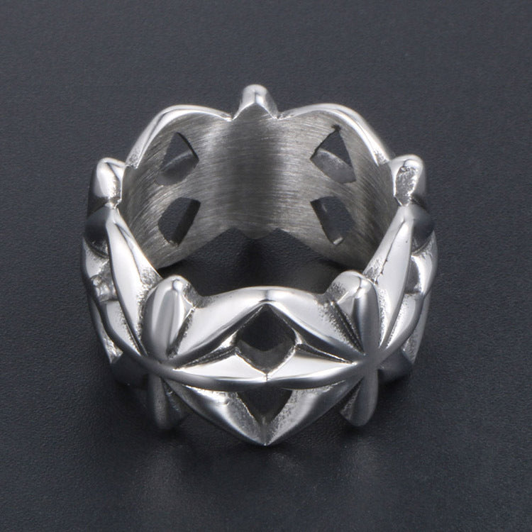 Vintage Openwork Pattern Ring