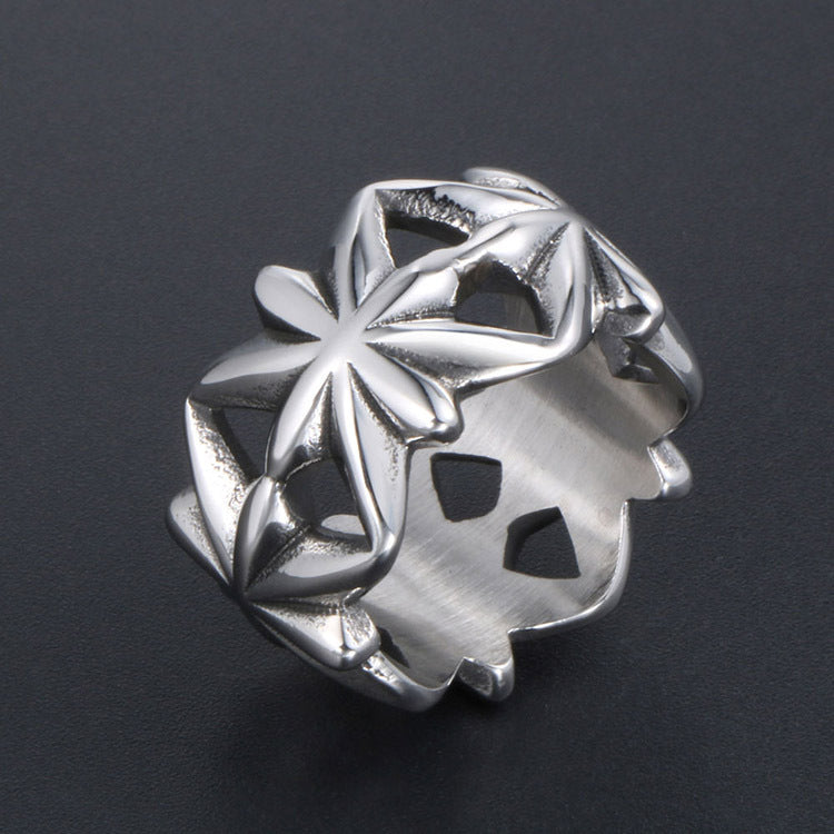 Vintage Openwork Pattern Ring