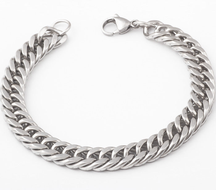 Mens Stainless Steel Wave Bracelet Durable Charm Jewelry For Everyday Wear And Stylish Gift Great Gift For Men