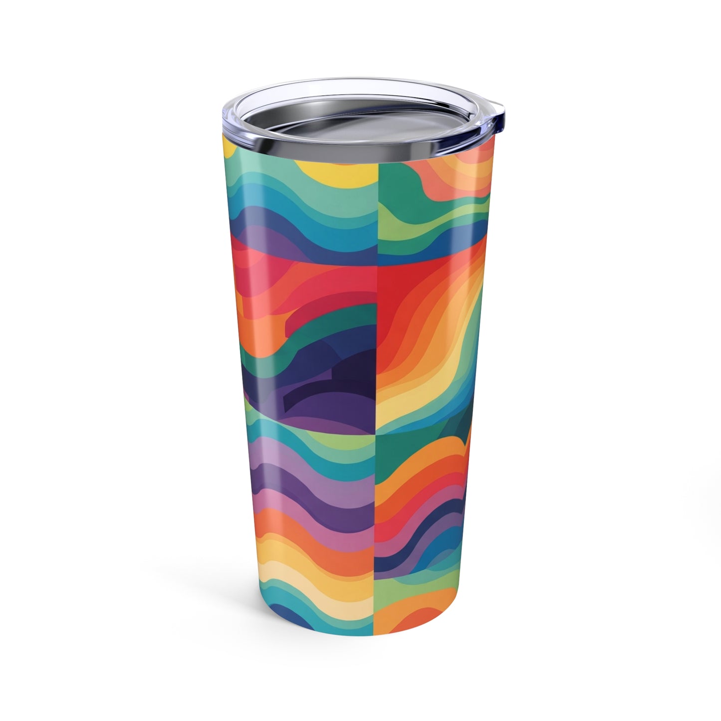 20oz Stainless Steel Insulated Tumbler Double Wall Construction Spill Resistant Travel Mug Decorated For Hot Or