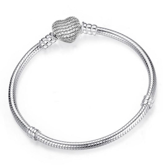 Adjustable Snake Chain Bracelet Geometric Silver Rose Gold