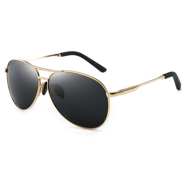 Adult Polarized Sunglasses With Color Change Lens Metal Frame 99 Percent Visible Light Fashionable Sun Glasses