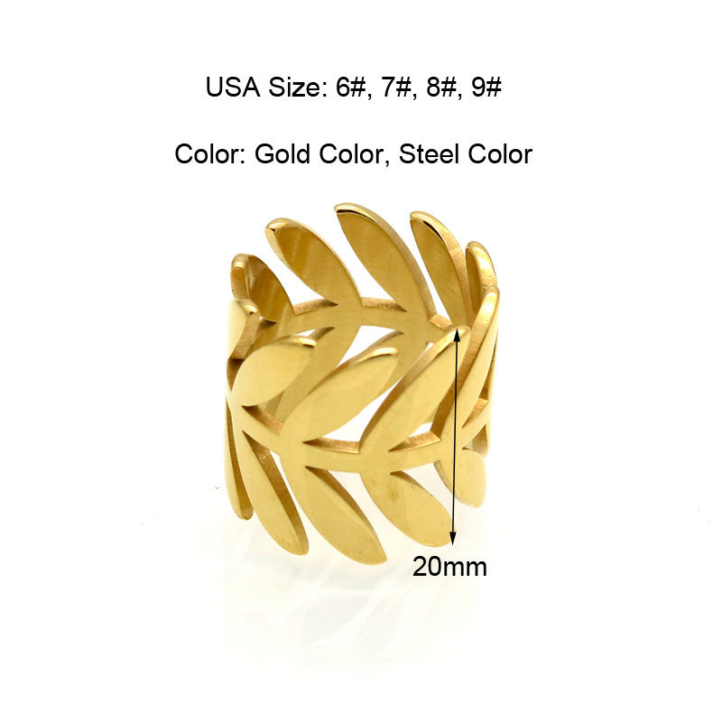 Simple Forest Series Titanium Steel Wedding Ring for Minimalist Band Comfort Fit Durable Hypoallergenic Finish