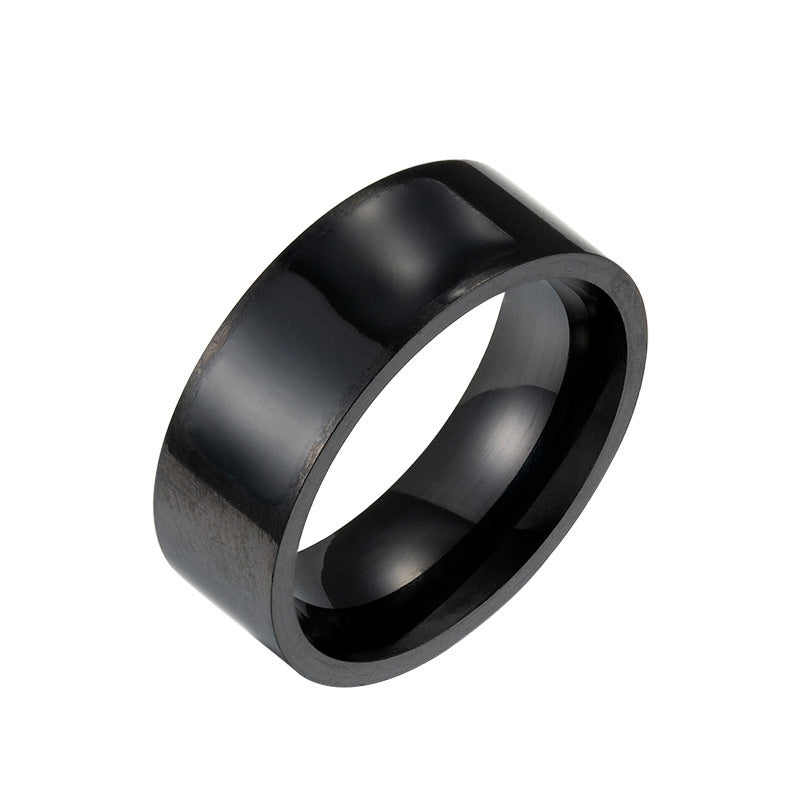 Titanium Steel NFC Ring European American Style Carved Technology Processing Carving Ring X1 Spec Ring Packing