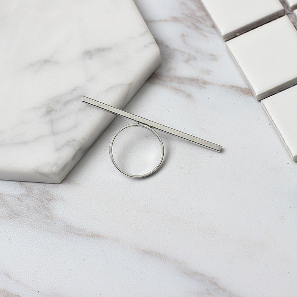 Unisex Copper Ring Simple Retro Word Band Design For Everyday Wear Jewelry Gift Ideal Gift For Him Or Her Gift