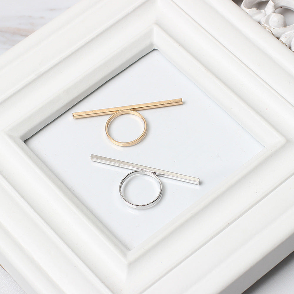 Unisex Copper Ring Simple Retro Word Band Design For Everyday Wear Jewelry Gift Ideal Gift For Him Or Her Gift