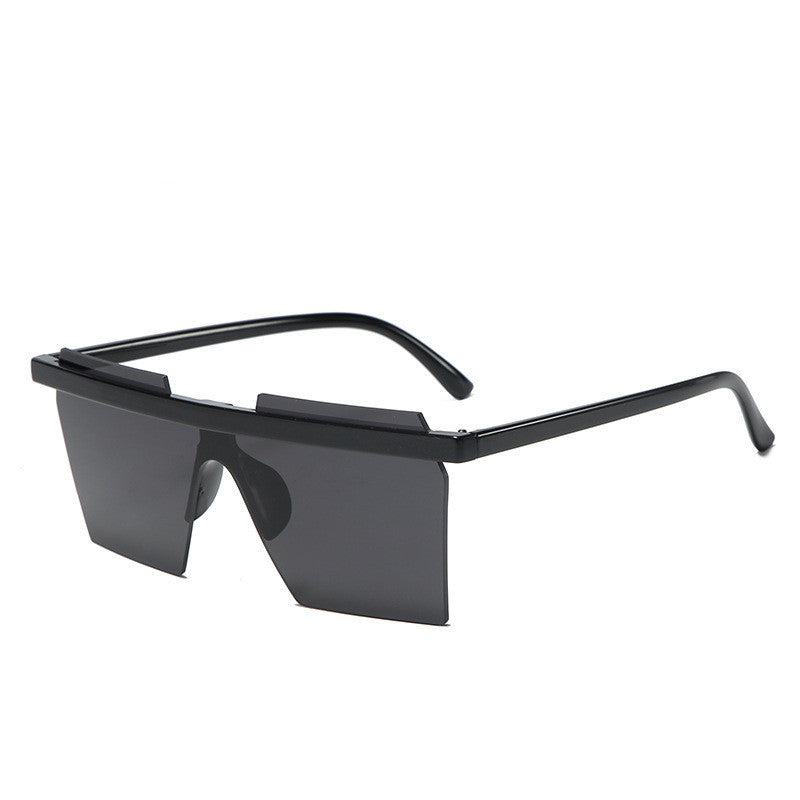 Trendy One Piece Sunglasses with Strong Frame UV400 Protection Fashion Sun Glasses 99 Percent Visible Light UV Now