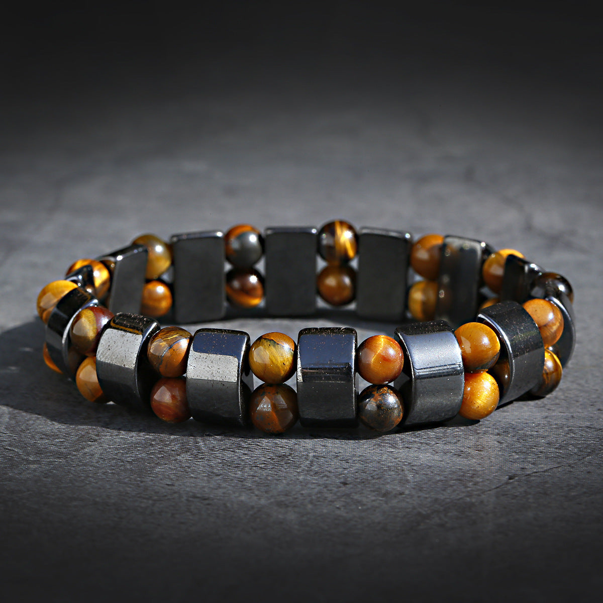 Unisex Magnetic Bracelet Retro Geometric Design European American Jewelry Gift Anti Fatigue Accessory Gift Men