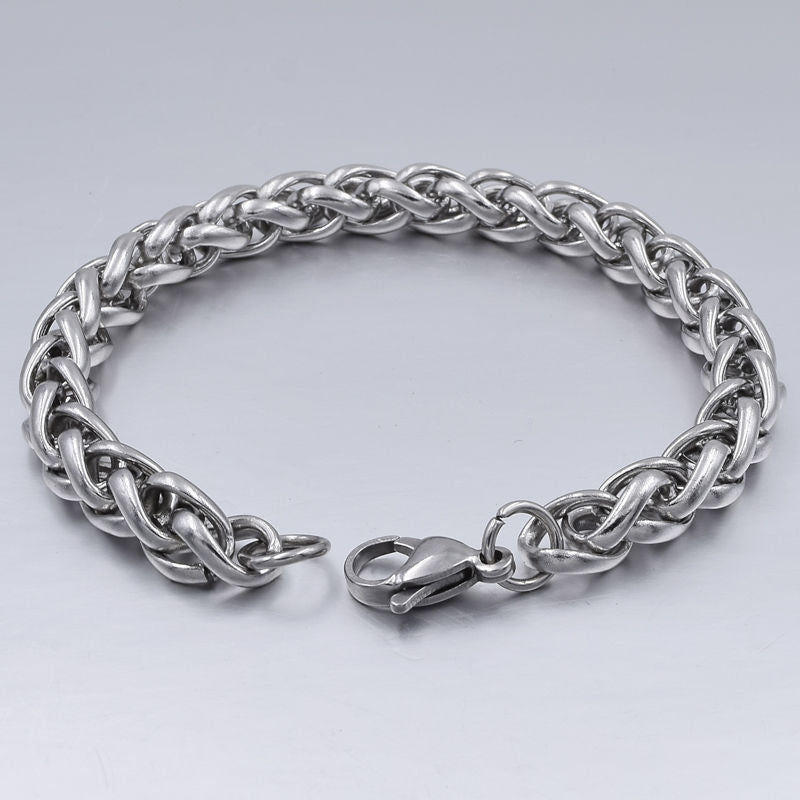 Titanium Steel U Shaped Bracelet Anti Fatigue Jewelry