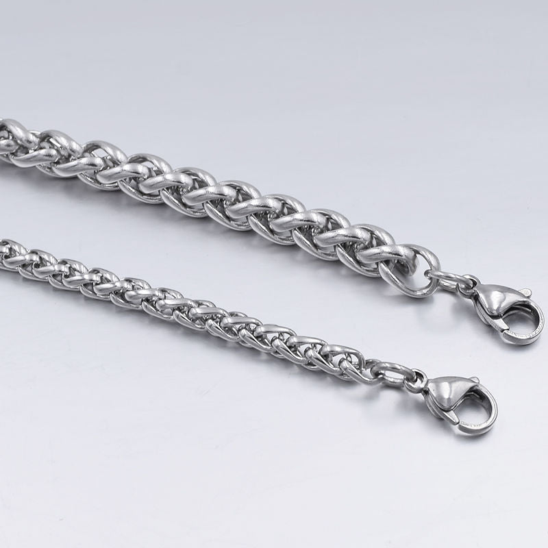 Titanium Steel U Shaped Bracelet Anti Fatigue Jewelry