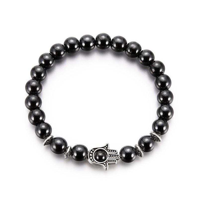 Unisex Magnetic Bracelet Geometric Design Anti Fatigue European American Jewelry For Men And Women Casual Gear