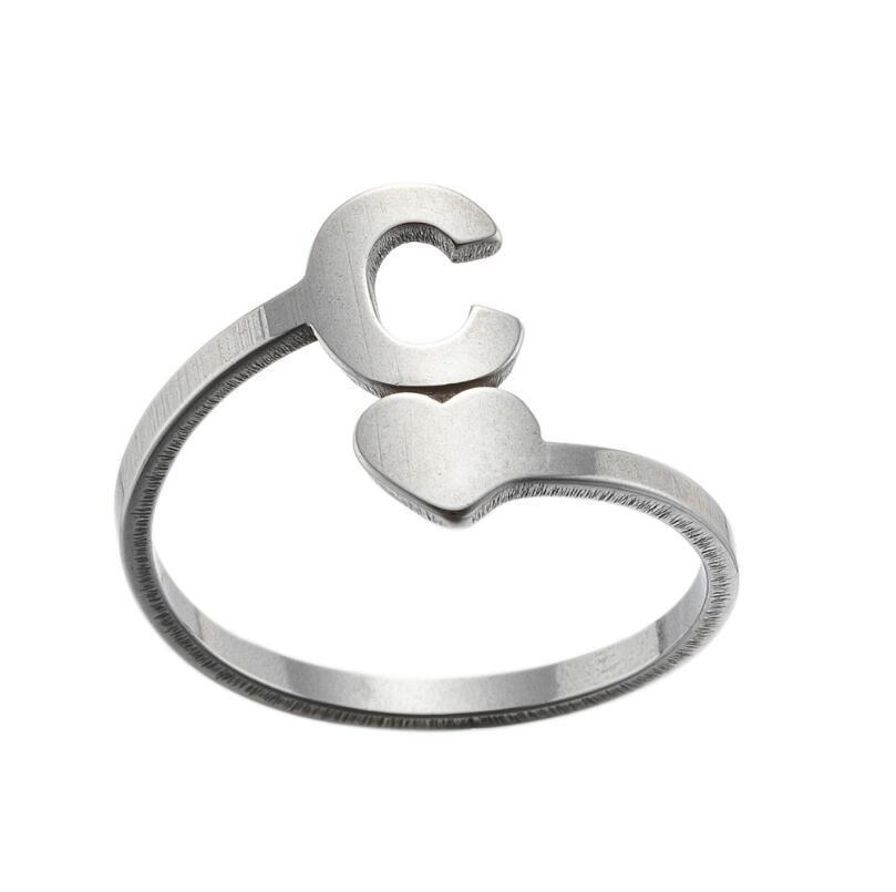 Womens StainlessSteel Initial Pendant Necklace Retro Electroplated Letters Numbers Jewelry Gold Or Steel Color