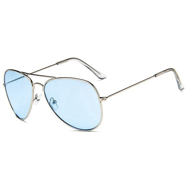 Vintage Sunglasses Plastic Frame PC Lens Non Polarized Ocean Film Lens Enhanced Vision Retro Sun Glasses Eye Protection