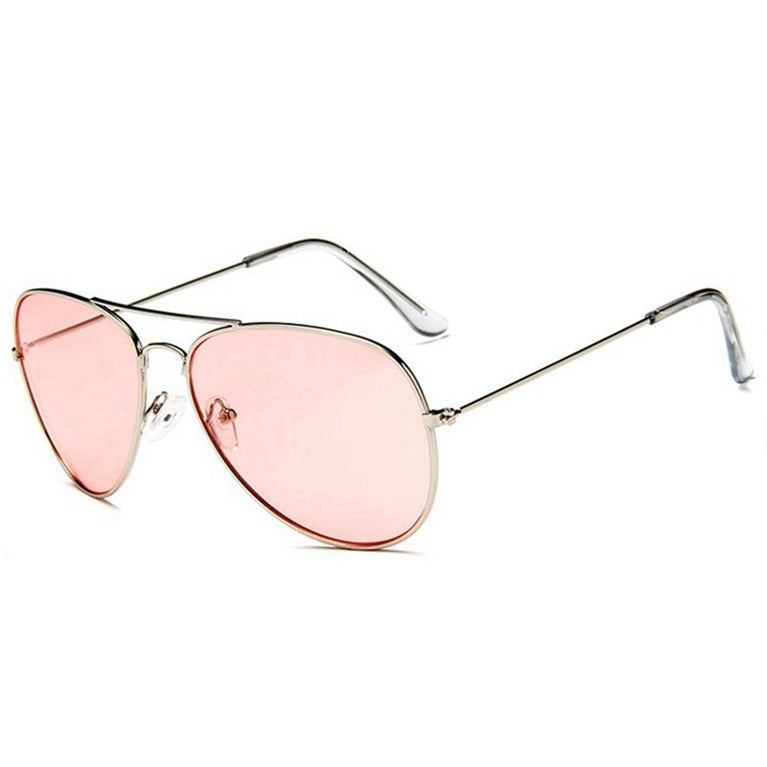 Vintage Sunglasses Plastic Frame PC Lens Non Polarized Ocean Film Lens Enhanced Vision Retro Sun Glasses Eye Protection