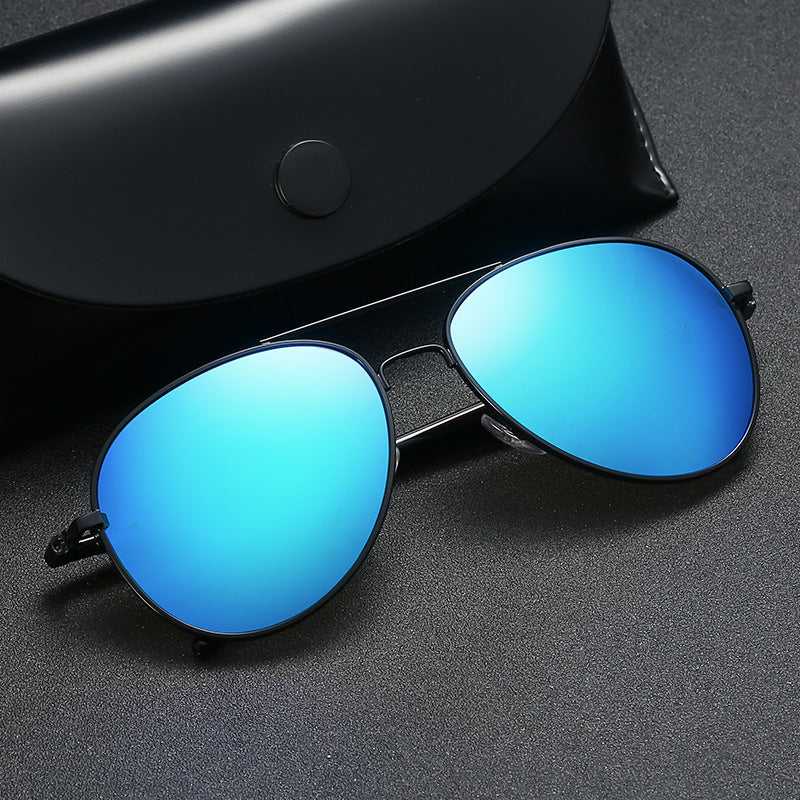 Mens Polarized Sunglasses Metal Frame UV400 Protection Vintage Style TAC Lenses For Driving Outdoor For Travel