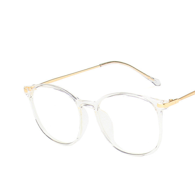 Unisex Blue Light Blocking Glasses Full Frame Elegant Eyewear with Rice Nail Decoration for Everyday Wear Now