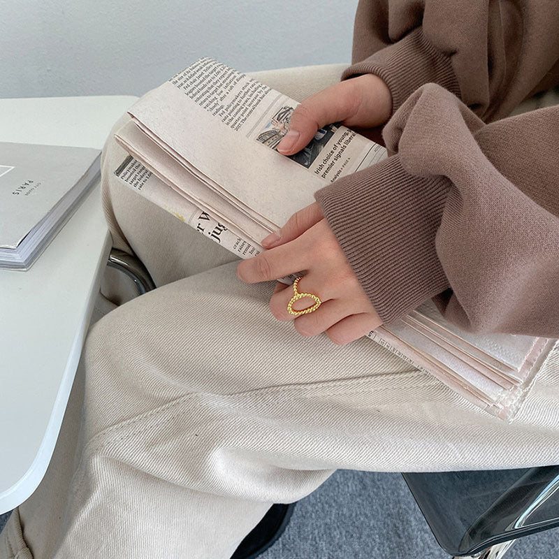 Geometric Copper Jewelry Set 18K Gold Plated Earrings And Necklace Retro Style Festival Jewelry Fashion Copper