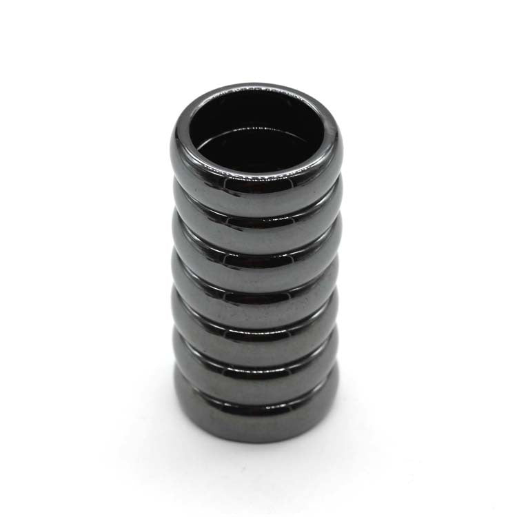 Magnetic Black Gallstone Ring For Wellness Natural Shank Band Therapy Boost Ring Sizes 6 7 8 9 10 11 12 For Daily Wear
