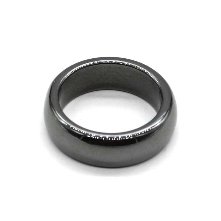 Magnetic Black Gallstone Ring For Wellness Natural Shank Band Therapy Boost Ring Sizes 6 7 8 9 10 11 12 For Daily Wear