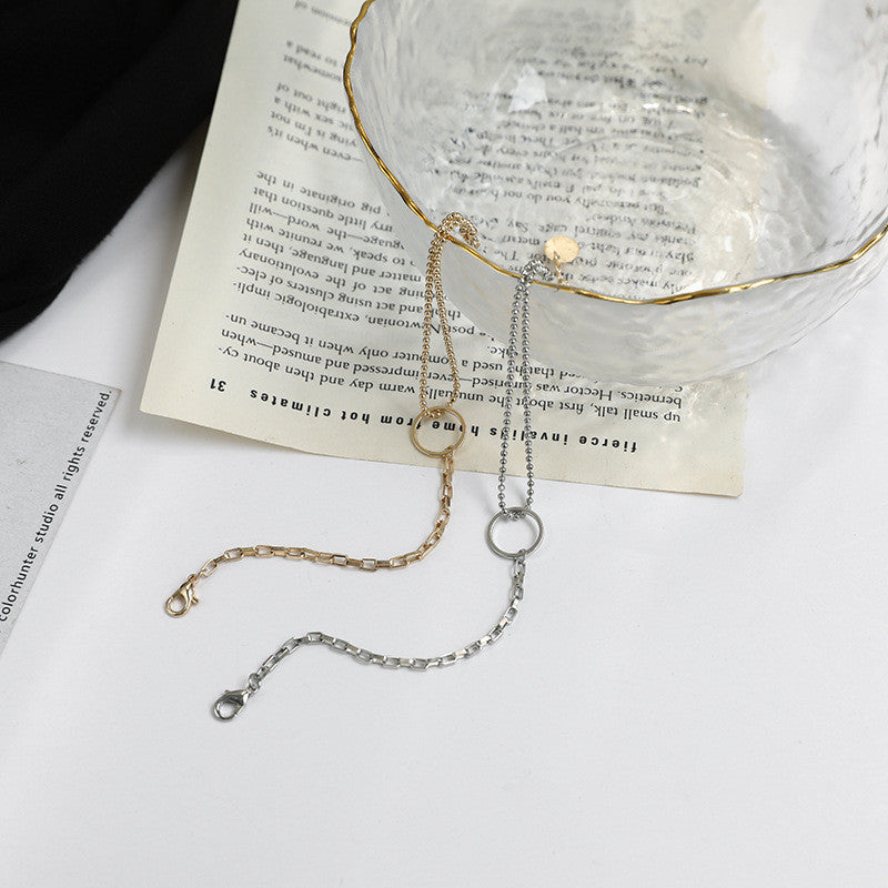 Womens Geometric Ring Bracelet Alloy Korean Style Jewelry