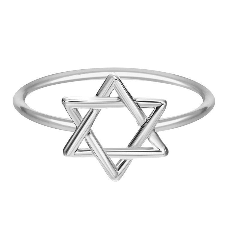 Unisex Heart Shaped Initial Ring Electroplated Metal Alphabet Ring Gold Or Silver Finish Fashion Jewelry For Men Women