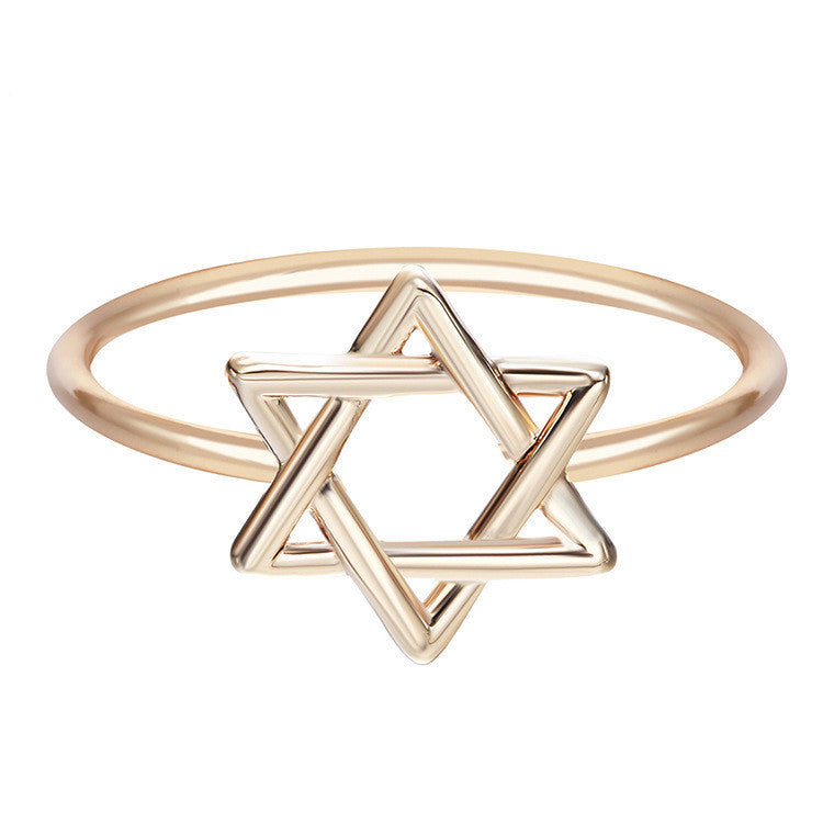 Unisex Heart Shaped Initial Ring Electroplated Metal Alphabet Ring Gold Or Silver Finish Fashion Jewelry For Men Women