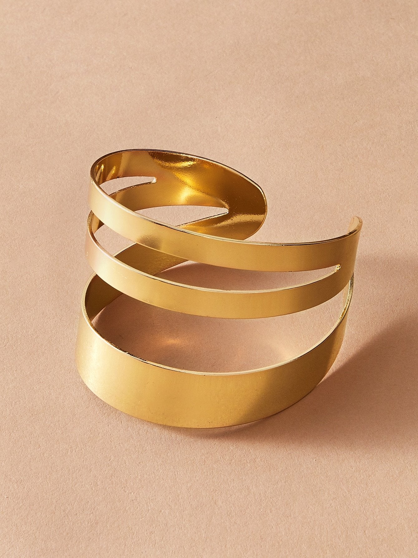 Womens Open Cuff Bangle Bracelet Alloy Silver Plated Gold Plated European American Jewellery Fashion Accessory