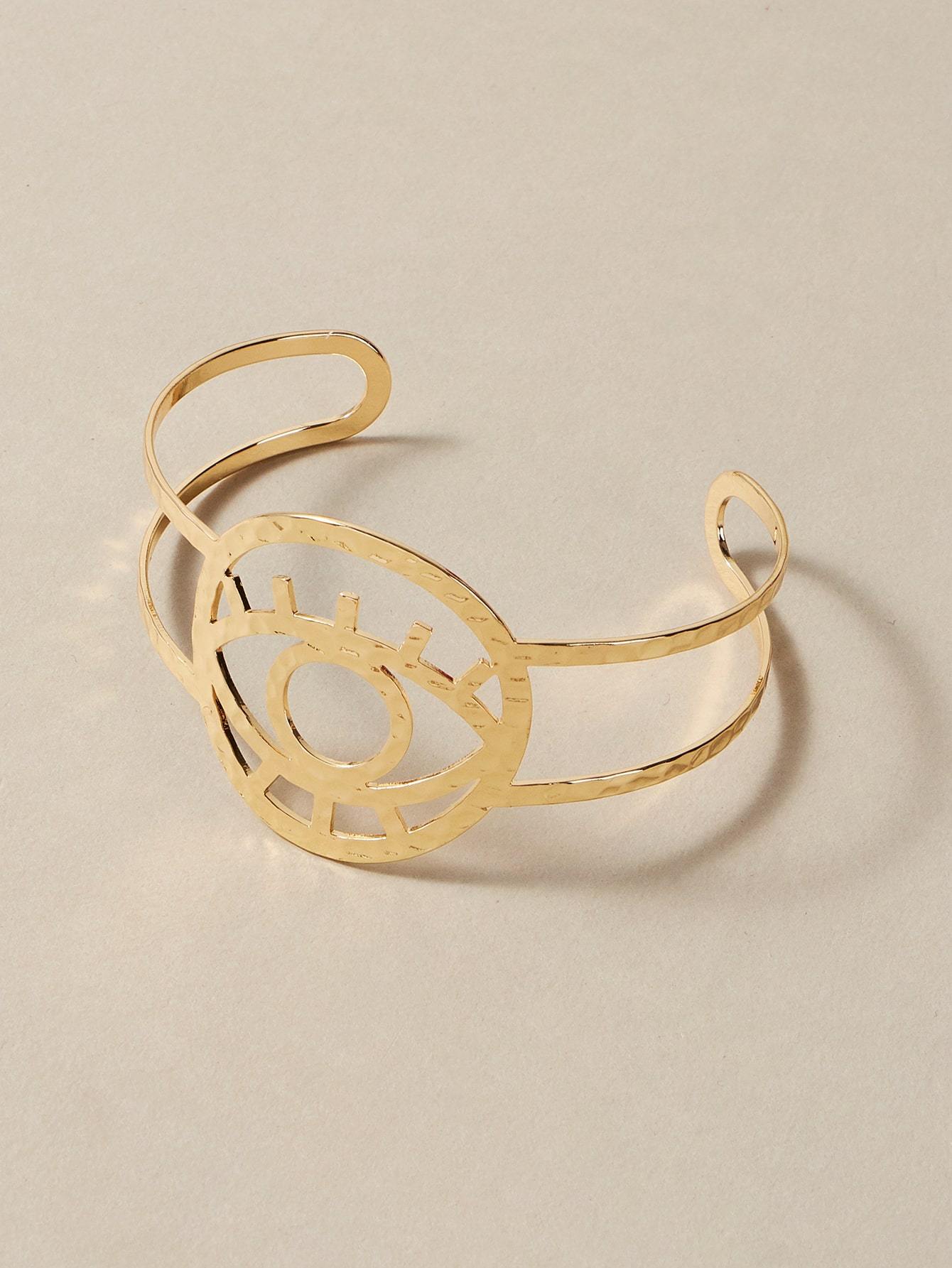 Womens Open Cuff Bangle Bracelet Alloy Silver Plated Gold Plated European American Jewellery Fashion Accessory